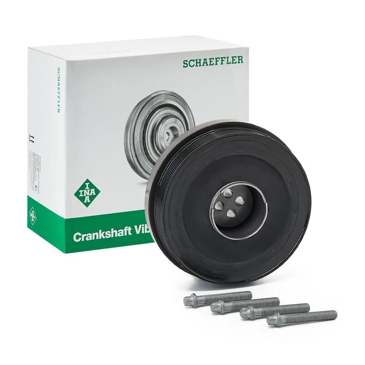 BMW F10 N47 Crank Pulley with Bolts