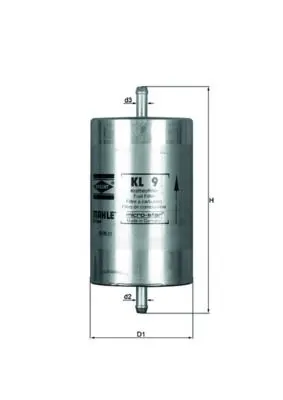 BMW 3 Serisi E36 320i M50 Yakıt Filtresi