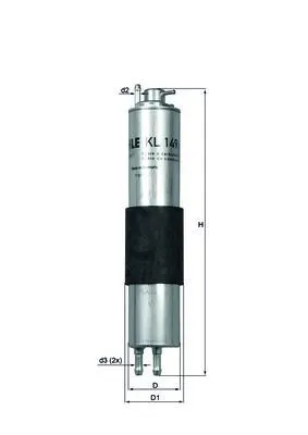 BMW E46 325i/Ci/Xi Fuel Filter