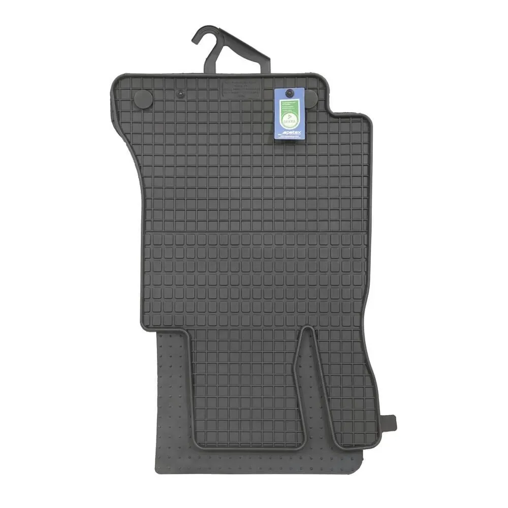 Mercedes C-Class W205 Black Rubber Floor Mat