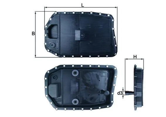 BMW 5 Series E60 Automatic Transmission Oil Filter