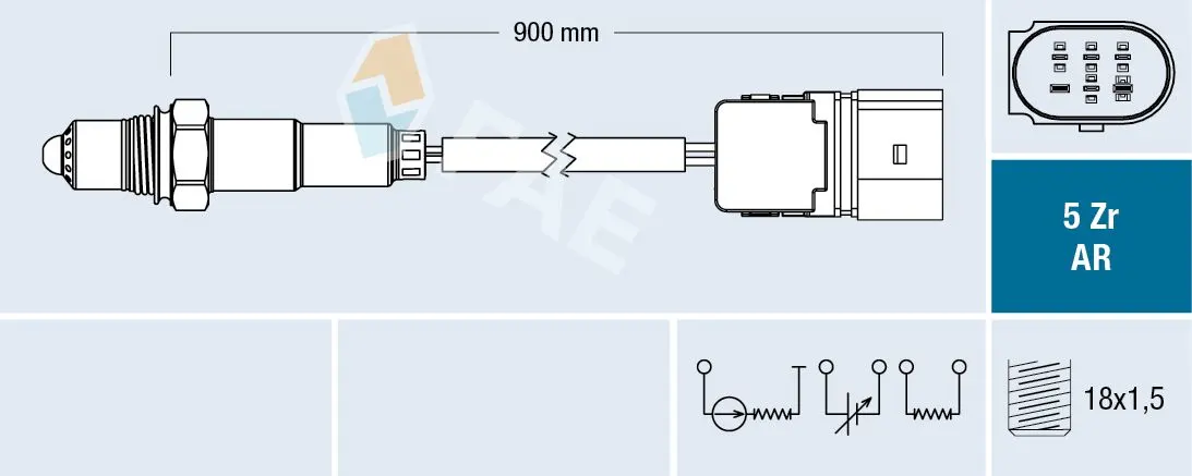 Mercedes C-Class W203 M271 Lambda Sensor