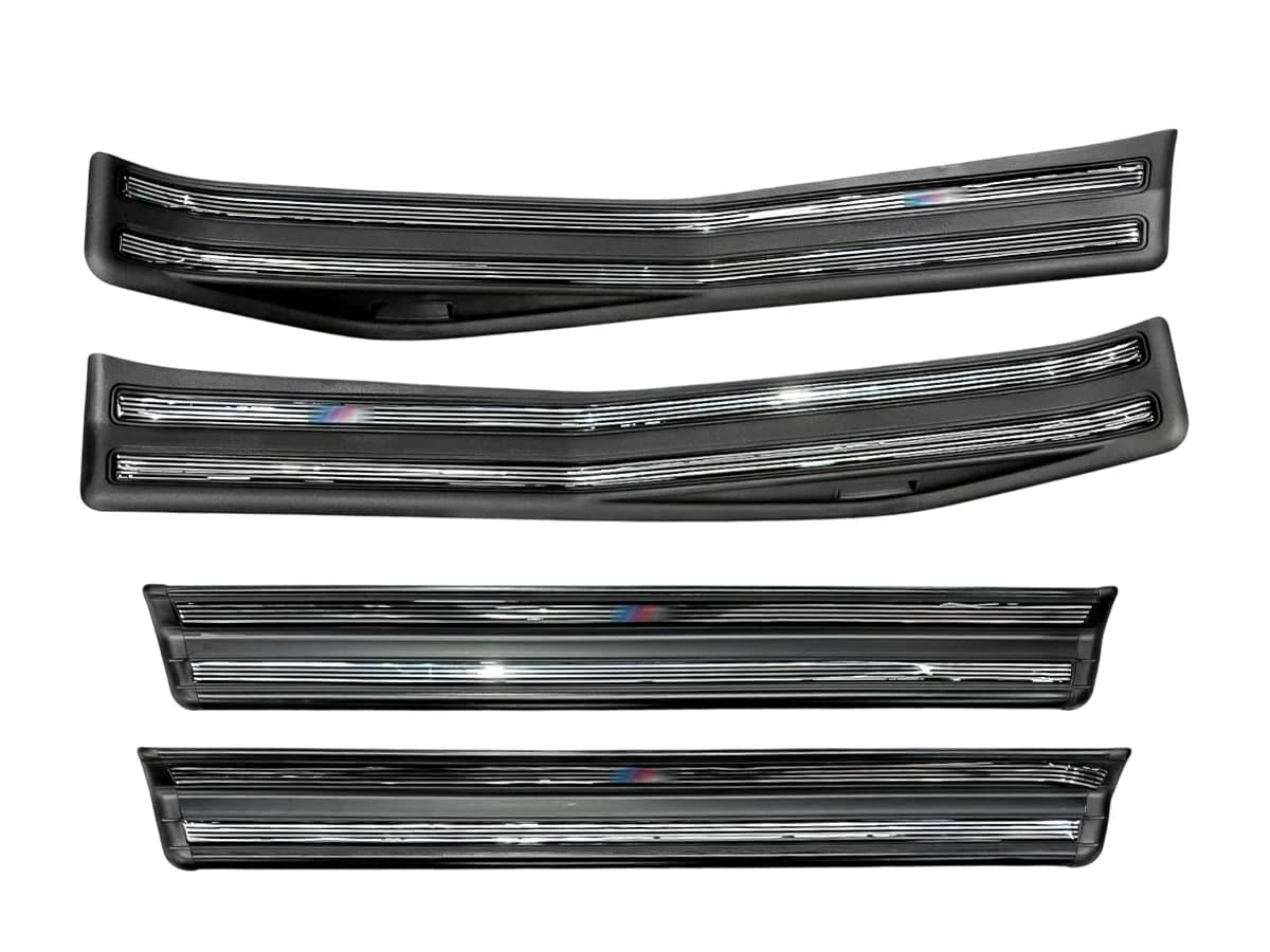 BMW 3 Serisi E46 Sedan 1998-2004 Kapı Eşik Çıtası Siyah M3