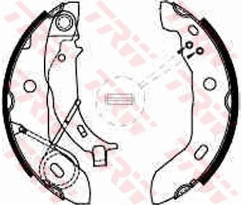 Mercedes A-Class W168 A 160 M166 Rear Brake Pad - TRW GS8627