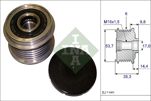 BMW 3 Cabrio E93 320 d Alternatör Kasnağı
