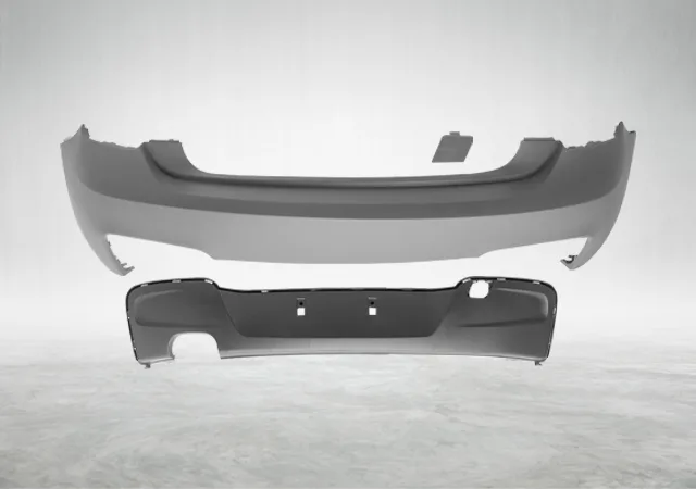BMW 1 Serisi F20 2012-2017 M-Tech Komple Tampon Arka PDC'li Çift Egzoz Çıkışlı