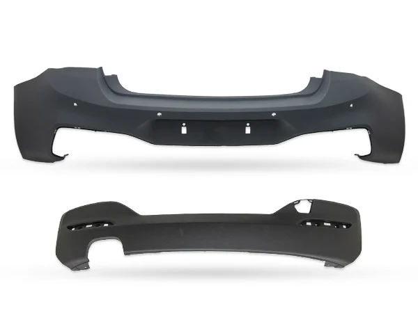 BMW 1 Serisi F20 2012-2017 M-Tech Komple Tampon Arka PDC'li Çift Egzoz Çıkışlı
