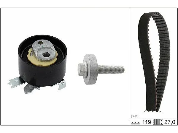 Mercedes A-Class W177 A 180 d Timing Set
