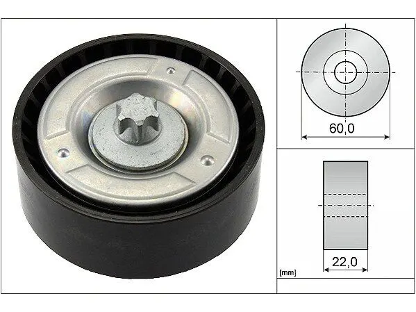 Mercedes A-Class W176 A 180 CDI V Belt Tensioner Bearing
