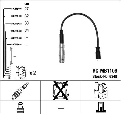 Mercedes A Series W169 M266 Buji Cable