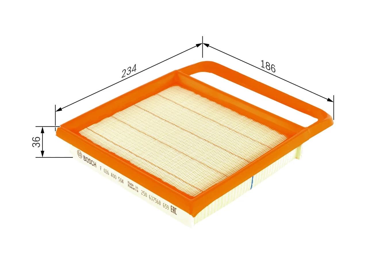Mercedes W207 E 400 M276 Air Filter
