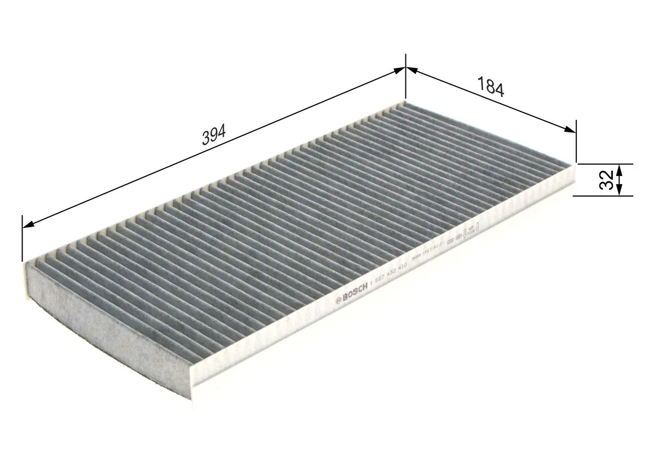Mercedes W169 E-Cell EM780 Allergen Pollen Filter