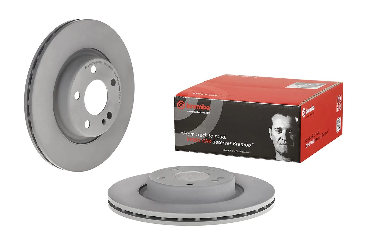 Mercedes C Series W205 C 350 e Rear Brake Disc Vented