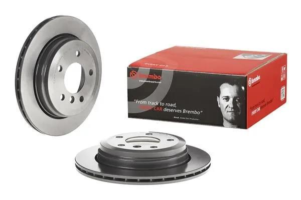 BMW 3 Series E46 325 xi Rear Brake Disc Ventilated