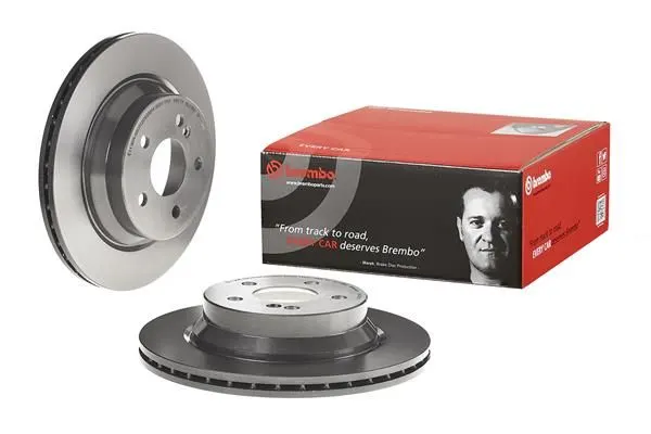 Mercedes E Series W211 E 200 CDI Rear Brake Disc Ventilated