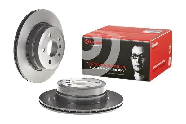 BMW X5 Series E70 3.0 d Rear Brake Disc Ventilated