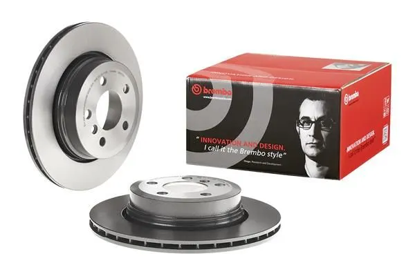 BMW X3 Series E83 2.0 sd Rear Brake Disc Ventilated