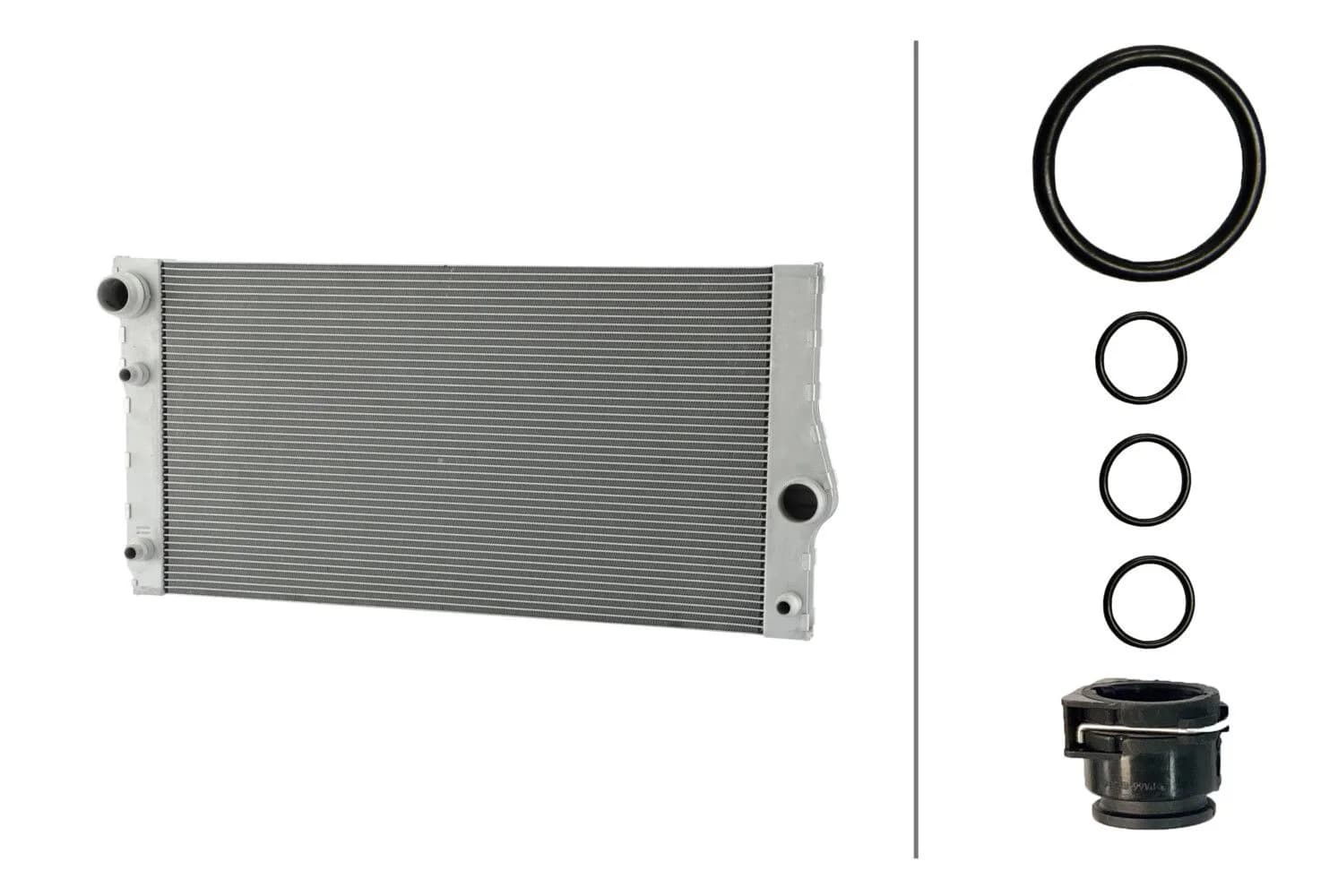 BMW 7 Series F01 N54 Water Radiator
