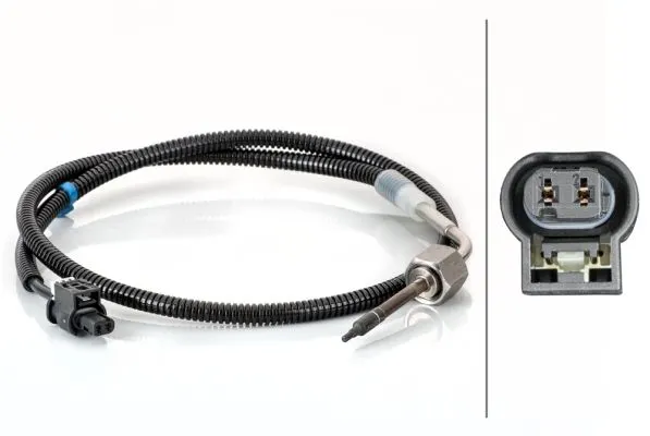Mercedes E Series W212 OM642 Exhaust Gas Temperature Sensor