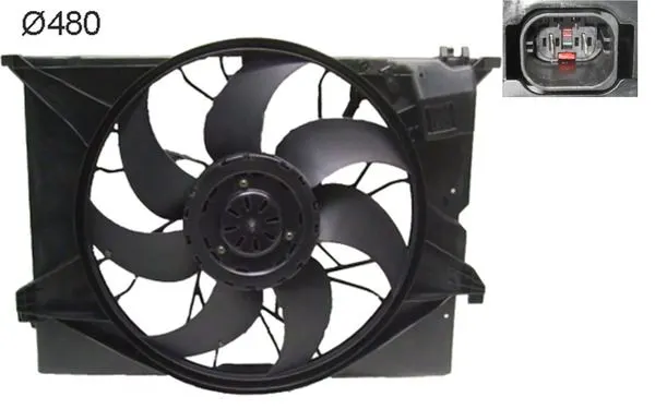 Mercedes S Serisi W221 M272 Fan Pervanesi