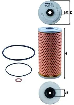 Mercedes E Series W210 E 420 M119 Oil Filter