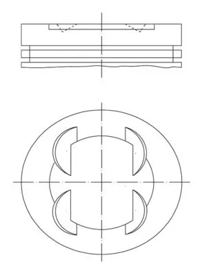 BMW 3 Serisi E36 S50 Piston 86.40mm STD