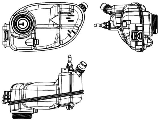 Mercedes B Serisi W246 OM607 Su Deposu