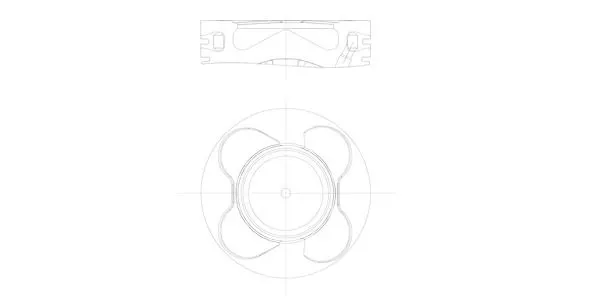 BMW 5 Serisi E60 M57 Piston 84.00mm STD
