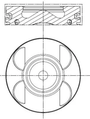 Mercedes E Serisi W211 OM646 Piston 88.50mm 050