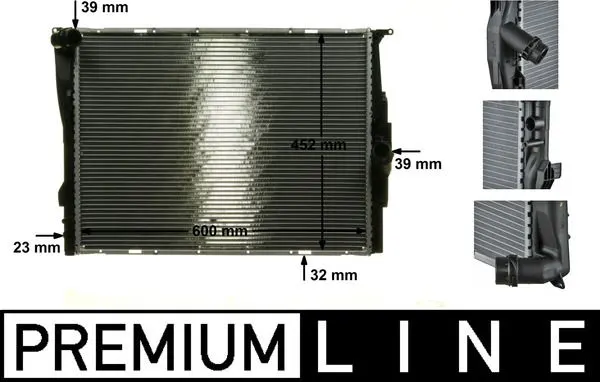 BMW Z4 E89 N52 Water Radiator
