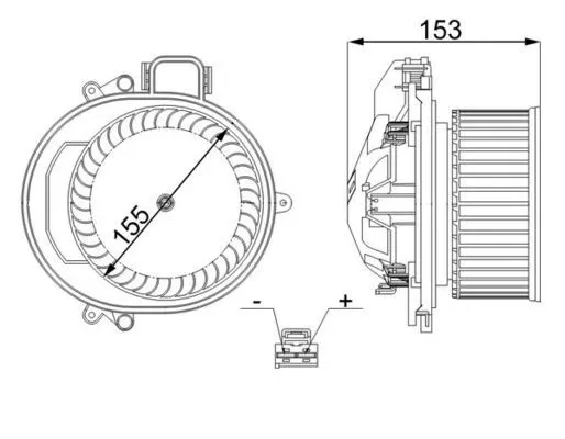 BMW 4 Serisi F36 B48 Kalorifer Motoru
