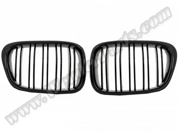 BMW 5 Serisi E39 1996-2003 Panjur (Set) Piano Siyah Çift Çıtalı