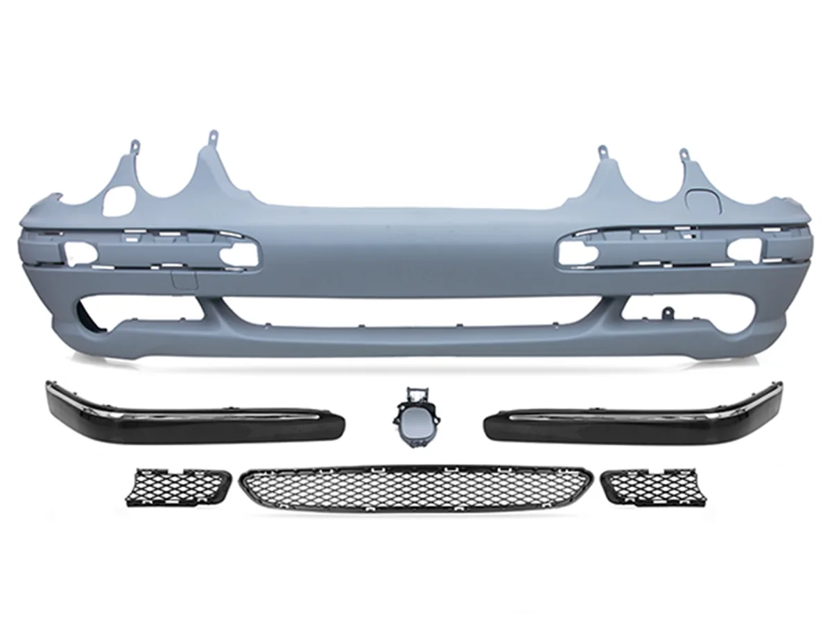 Mercedes E Serisi W210 1996-2002 AMG Komple Tampon Ön Far Yıkamalı
