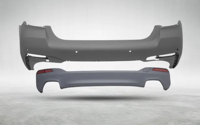 BMW 5 Series G30 2016-2018 M-Tech Rear Bumper with PDC