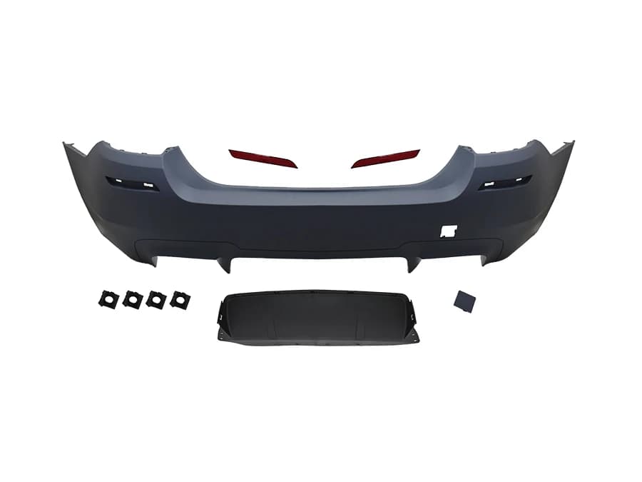 BMW 5 Serisi F10 2009-2016 M5 Komple Tampon Arka PDC'li Çift Egzoz Çıkışlı