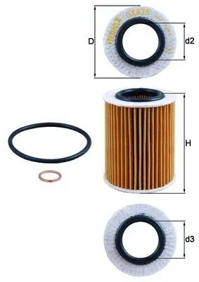 BMW 3 Series F30 N13 Oil Filter