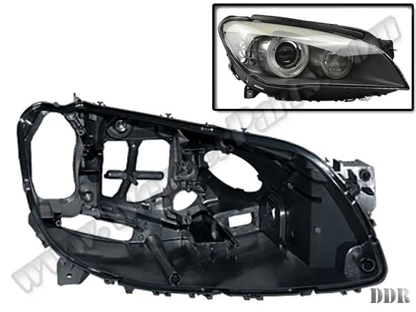 BMW 7 Serisi F01 2009-2015 Far Kasası Sağ (Adaptif Far Sistemli (AHL)-Xenon)