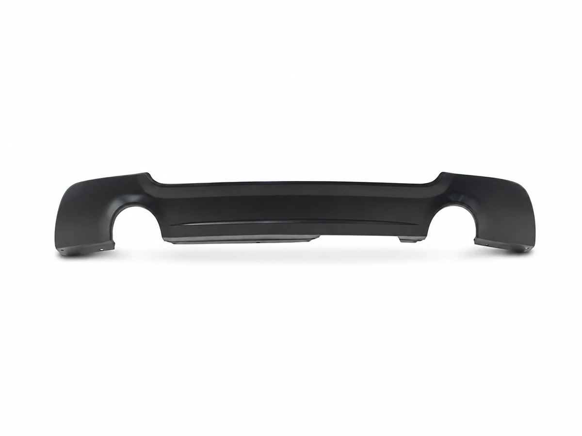BMW 3 Serisi E92 M-Tech 2005-2013 Tampon Difüzörü Arka; Çift Egzoz Çıkışlı (Tek+Tek) Egzoz Çıkışlı