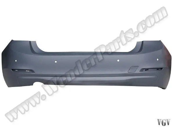 BMW 3 Serisi F30 2012-2018 Tampon Arka; Park Sensörlü, Tek Egzoz Çıkışlı Egzoz Çıkışlı