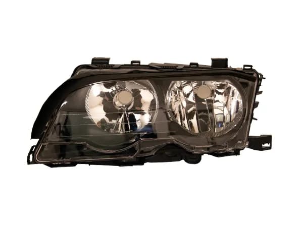 BMW 3 Serisi E46 Coupe Makyajsız 1999-2001 Komple Far Sol (Siyah)