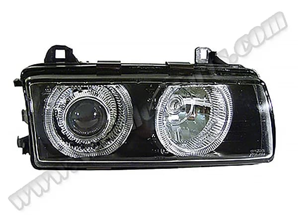 BMW 3 Series E36 1991-1998 Complete Headlight Right (Kristal Black) Mercekli