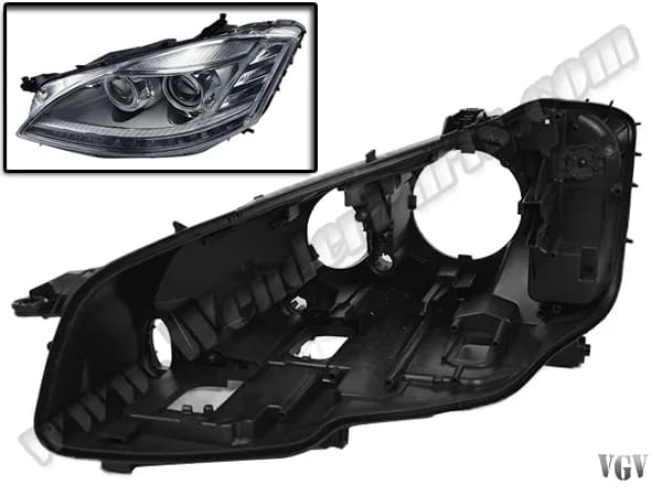 Mercedes S Serisi W221 2006-2013 Far Kasası Sol (Bi-Xenon)