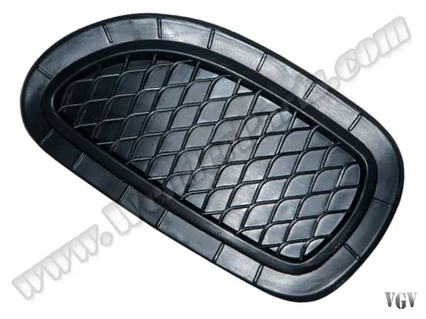 Mercedes GLA Series X156 2013- Bumper Grille Front Left; Closed Framed
