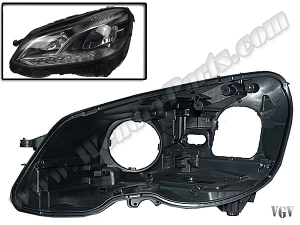 Mercedes E Serisi W212 2009-2016 Far Kasası Sol (Statik Led)