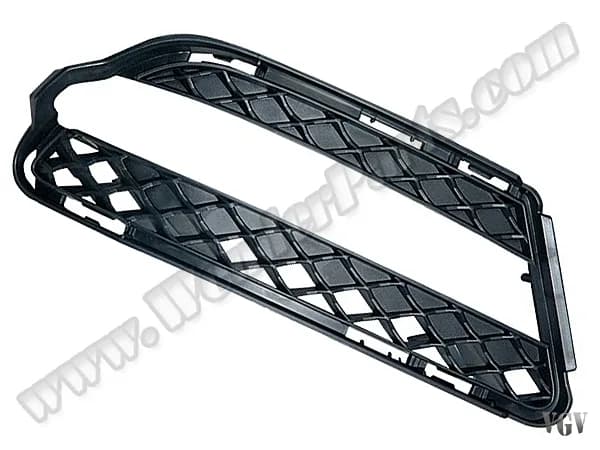 Mercedes S Series W221 2006-2013 Bumper Grille Front Right; Partial Open