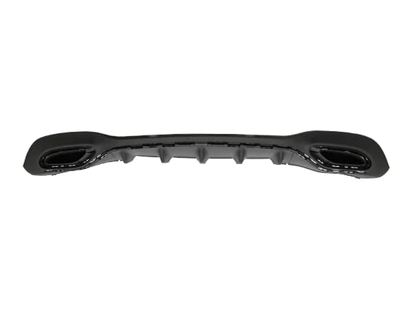 Mercedes A Series W177 2018- Bumper Diffuser Rear; Dual Exhaust Outlet