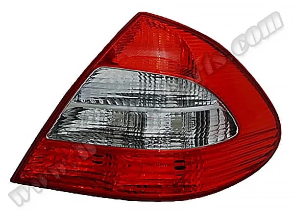 Mercedes E Series W211 2002-2009 Complete Tail Light Right, White Turn Signal
