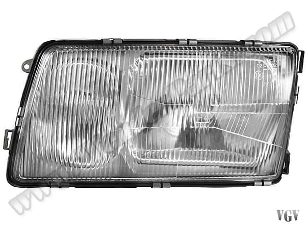 Mercedes W126 Case 1979-1991 Complete Headlight Left