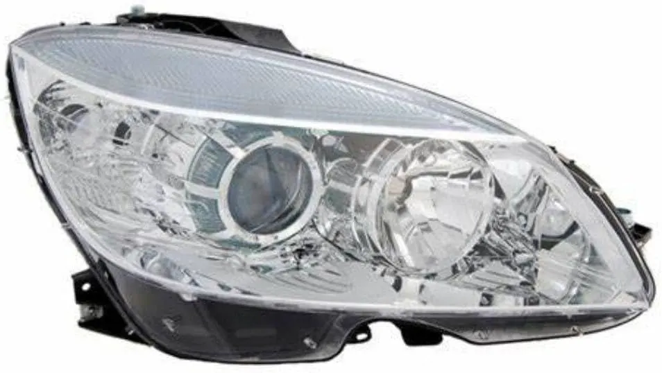Mercedes C Series W204 2007-2013 Complete Headlight Left (Halojen)