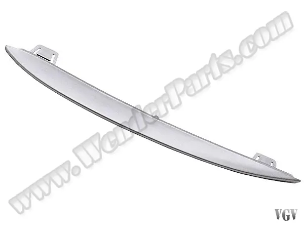 BMW 5 Serisi F10 2009-2016 Tampon Izgara Çitası Ön Sol; Mat-Alüminyum 2010-13